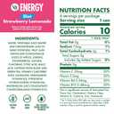 V8 Energy Diet Strawberry Lemonade Juice Energy Drink, 8 fl oz Can (6 Pack) (Case of 4) (EXP 12/09/26)