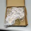 7" x 12.6" Nativity Christmas Tree Topper Wooden Cross Tree Topper with LED Christmas Religious Rustic Lighted Treetop Nativity Scene Xmas Decorations for Holiday Ornaments Tables Decor