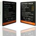 2-Pack A-4a Rechargeable Batteries for Arlo Pro 5/5S 2K, Pro 3, Pro 4, Ultra 2 and Ultra Cameras VMS4640P VMS4340P VMC4040P VMA5400 VMS5340 VMS5440B (3.85V 4800mAh/18.48Wh)