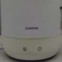 Clarston 2L Cool Mist Humidifier for Bedroom with 360 Adjustable Nozzle, High and Low Mist Levels, Ultra-Low Noise, Light-Off, No BPA, Auto Shut Off, Ideal Baby Humidifier with Easy Top Filling