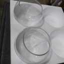 Sawysine 9 Pcs Bubble Bowl Vase Centerpiece Round Glass Flower Vase Bulk Clear Terrarium Fish Bowl for Wedding Event Goldfish Planter Floral Centerpiece Office Home Decor (7.8''w X 6.3''h)