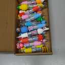 CZWZ 20Pcs Mini Multicolor Pens in One 4-in-1 Cute Pens Bulk for Kids, Fun Kawaii Ballpoint Pens for Birthdays and Children's Party Favors Gifts Teacher School Supplies