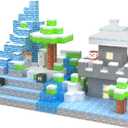 Magnetic Blocks - 138 PCS Magnetic Building Blocks Set with 3 Light-Up Blocks, STEM Construction Cubes Toys for Kids, Toddler Sensory Stacking Toys, Christmas Birthday Gift for Boys and Girls Ages 3+