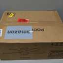 42 Inch Black Ceiling Fans with Lights and Remote, LED Low Profile Flush Mount Ceiling Fan for Bedroom, Living Room, Patio, Quiet DC Motor, 5 Blades