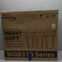 iSpring WGB31B-KS Whole House Water Filter System, Reduces Heavy Metals, Lead, Chlorine, Chloramine, Sediments, 3-Stage Filtration, 10 x 4.5 Filters, 1 Inlet/Outlet