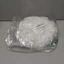 PYGFEMR Women's Summer Short Sleeve Babydoll Dress Button Down Sun Dresses with Pockets Beige White S