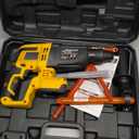 Cordless SDS Hammer Drill for Dewalt 20V MAX Battery, Brushless Rotary Hammer Drill with Safety Clutch for Concrete/Masonry (No Battery)