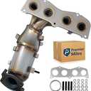 Catalytic Converter Compatible with Toyota Camry 2002 2003 2004 2005 2006 2.4L (Front) (EPA Compliant）