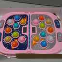 Whack Game Mole for Kids,Toys for 3-12 Year Old Boys and Girls,Whack Game Toy for Toddlers,Gifts for 3 4 5 6 7 8+ Girls Kids,Interactive Educational Toys with Sound and Light,PK Mode with 2 Hammers (Pink)