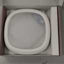 Rechargeable Shower Light for Inside Shower, 12000mAh Motion Sensor Wireless Ceiling Light with Remote No Wiring, Battery Operated Closet Lights Cordless LED Overhead Lighting for Pantry Bathroom (White)