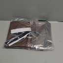 Recliner Headrest Protector, Non-Slip Faux Leather Headrest Cover | Waterproof & Washable | for Recliner Chair, Sofa, Office & Theater Seats 17x27 in (Tan Leather)