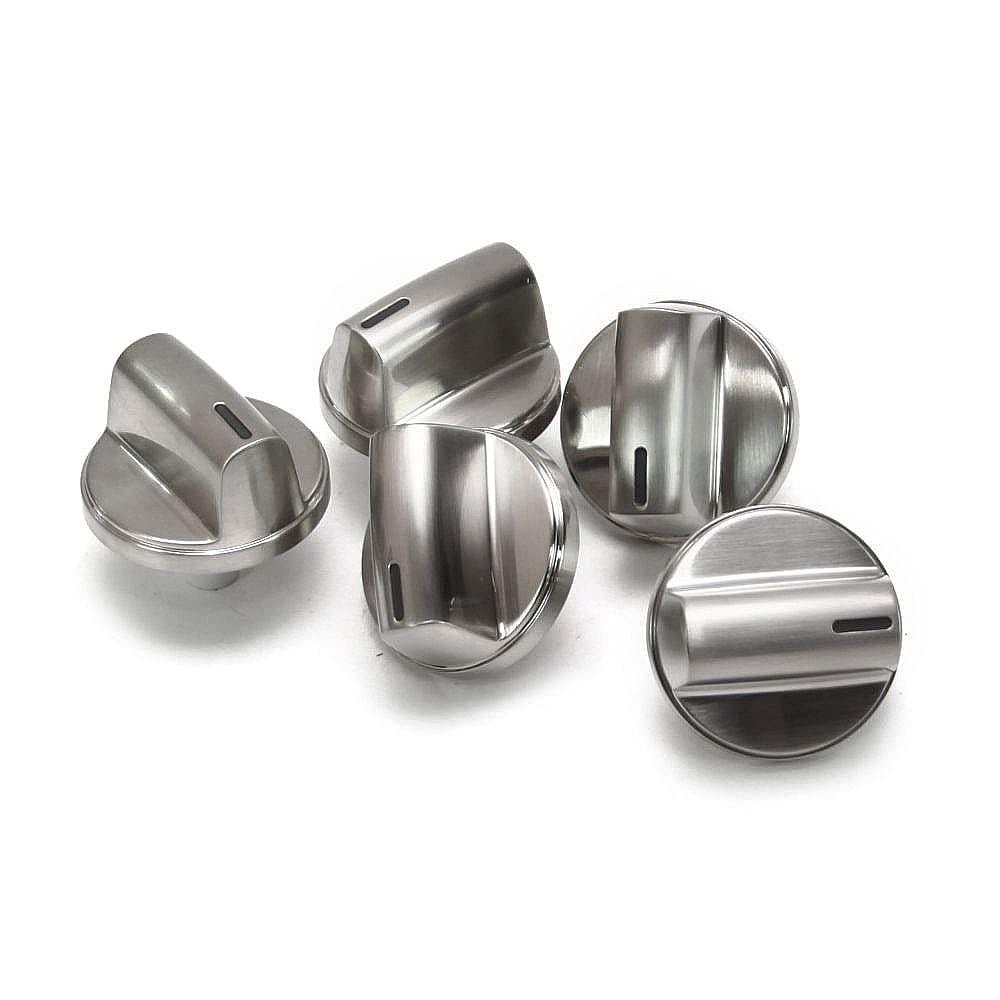 Bosch 00654043 Cooktop Burner Knob Set (Replaces 654043) Genuine Original Equipment Manufacturer (OEM) Part