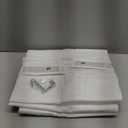 Bofoho Over The Door Shoe Organizer with 24 Crystal Clear Pockets and Metal Hooks – Heavy Duty Hanging Shoe Storage Rack for Closet, Bathroom, Dorm – Space Saving for Shoes, Accessories, Toys (White)