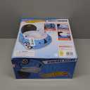 Hot Wheels Blue Race Car Potty Training Toilet, Race Car Potty Seat Includes Detachable Toddler Toilet Seat and Kids Potty, Ages 12 Months and Up