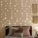 Cascading Curtain String Lights