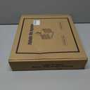 File Organizer Box with Lid,Hanging Filing Folder Organizer for Document Storage with Plastic Slide, Letter-size File Holder Filing Box for Office/Home/Decor/1Pack