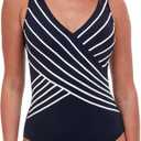 Gottex Women's Black One-Piece Swimsuit, (14)