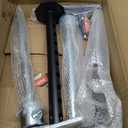 RV Slide Out Support Jacks with Flat Top Block, Adjustable from 20" to 48"