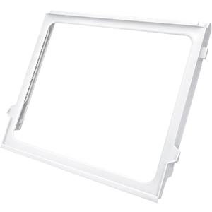 W11371713 Refrigerator Snack Pan Holder Frame(no glass) Compatible with whirlpool, kenmore, maytag and ikea WRS321SDHZ04, WRS325SDHW05 etc, Snack Shelf Frame W10912335 Replace for PS1272398, 4929374