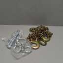 5th Wheel Trailer Safety Towing Chain kit Ultimate Connection Safety Chains Fit for Universal Ultimate Fifth Wheel Connection(Rail or Gooseneck Version)