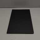 PU Leather Hard Menu 2 view - Black - 9 x 14.5 (10 Ct)