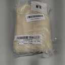 NOL Natural Organic Lifestyle 3-Pack Mesh Travel Toiletry Bags - Clear Zipper Travel Organizer, Airport Carry-On Compliant Reusable Cosmetic Makeup Bag for Women & Men (Cream)