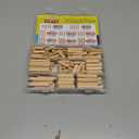 8 Values Wood Dowels Kit 1/4 3/8 5/16 Inch Fluted Wooden Dowel Pins Pegs Assortment for Furniture Woodworking DIY Crafts (Pack of 225Pcs)