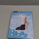 Comfytemp Ankle Ice Pack Wrap for Plantar Fasciitis Relief, FSA Eligible HSA, Foot Support Brace for Sprain, Achilles Tendonitis, Heel Spur, Swelling, Hot Cold Compress Sleeve, Get Well Gift - 1 Pack