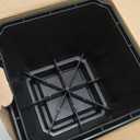 Whynonap Bed Risers Heavy Duty 5 Inches Bed Elevators, Set of 6 Lifts Up 3,000 lbs Furniture Riser for Sofa and Table, Black