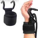 1 PCS Strength Training Wrist Hooks, 2025 New Heavy Duty Power Hook Weight Lifting Wrist Straps, Neoprene Padded Wrist Wraps Provides Support for Men & Women