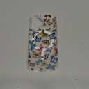 GVIEWIN for iPhone 17 Case, with Screen Protector+Camera Lens Protector, [NonYellowing] Clear Floral Slim Shockproof Protective Hard PC Back Women Phone Case for iPhone 17 6.3", Floratopia/Colorful