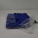 Everlasting Comfort Stadium Seats with Back Support - Adjustable Memory Foam Bleacher Chairs with Back and Cushion, Portable, Easy Folding Stadium Seat Cushion with Storage Pocket (02. Blue)