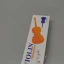 Violin Shoulder Rest for 4/4 and 3/4 Size, [Imitation Wood Grain] Violin Shoulder Rest with Comfortable Foam Pad & Height Adjustable Feet