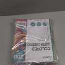 TUXIYA 200 Sheets 8.5" X 11" Glitter Cardstock,50 Assorted Colors 250GSM/92LB Glitter Cardstock,No-Shed Sparkly Glitter Paper for Arts and Crafts, Decorative, Card Making, Scrapbooking, DIY Projects