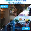 NEW Upgraded Refrigerator LED Light Set - Compatible with Whirlpool, Kenmore, Maytag, and KitchenAid Refrigerators - Includes 1 Pc W10515058 & 2 Pcs W10515057 - Replaces WPW10515057, WPW10515058