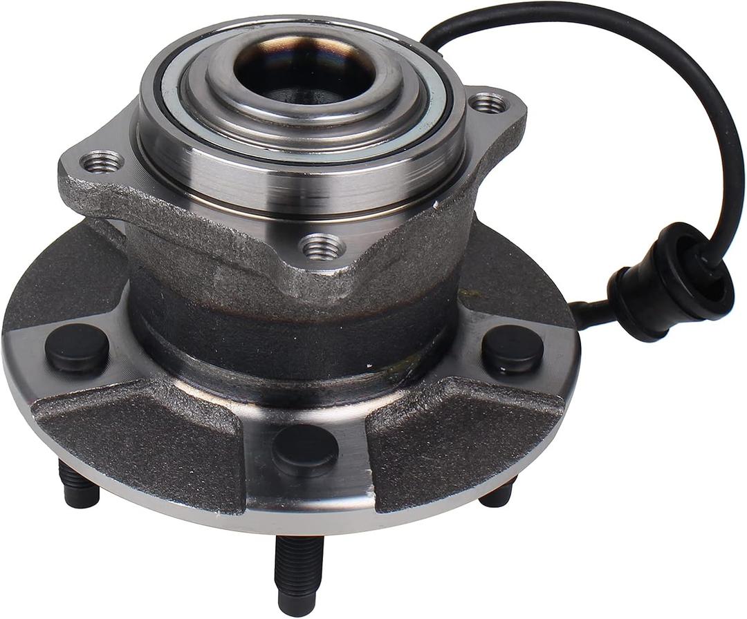 PAROD 512229 Rear Wheel Hub Bearing Assembly Compatible with 2006 Pontiac Torrent, 2005-2006 Chevy Equinox, 2002-2007 Saturn Vue 5Lugs w/ABS
