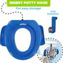 Spidey and His Amazing Friends Team Up 2 Piece Essential Potty Training Set - Soft Potty Seat, Step Stool