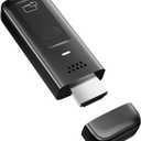 Wireless HDMI Display Dongle Adapter, 4K Decode & 1080P@60Hz Wireless Casting for iPhone/iPad/MacBook to TV/Monitor/Projector, Plug & Play Portable HDMI Extender Support AirPlay