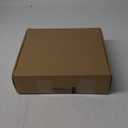 Hibbent All Metal Shower Head, 8'' High Pressure Rainfall Shower Head, Handheld Showerhead Combo with 12'' Adjustable Curved Extension Arm, 10-Spray, 71'' Hose, Adhesive Showerhead Holder, Chrome