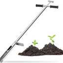 YJINGRUI Soil Probe 40 Inch, Soil Sampler Probe 304 Stainless Steel with Ejector and Foot Pedal, Soil Test Kits for Lawn Garden Farm Soil Sampling