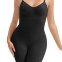 SOL LORA Bodysuit Shapewear for Women Seamless Body Shaper Tummy Control Snatched Waist Butt Lifter Sculpting Full Body Suit L