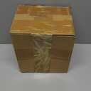 8 Pack Fillable Christmas Balls, Christmas Tree Hanging Ornaments Clear Plastic Water Bottle Bulbs Pendant Ball with Plaid Ribbon and Stickers for Xmas Home Party Decor (Big Ball)