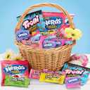Nerds Easter Core Winners Basket Filler Variety Bag, NERDS Gummy Clusters, SweeTARTS, Trolli, Laffy Taffy, and NERDS Original, 34.3 oz, 100 Count (EXP 06/06/26)