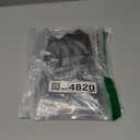 Swim Cap for Long Hair, Silicone Swimming Cap for Adult Women Men with 3D Ear Protection, Waterproof Large Swim Hats Bathing Caps to Keep Hair Dry with Ear Plugs Nose Clip (Black)