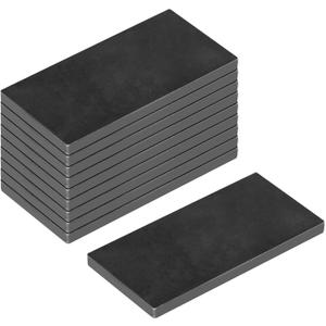10 Pcs 2"  4" Welding Coupons Practice Kit, Square Welding Steel Plate, 1/4" Thick
