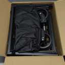 InBrave Extra Long Collapsible Wagon Cart, 480LBS Heavy Duty Utility Wagons with All-Terrain Wheels, Foldable Grocery Carts for Gardening, Shopping, Beach, Camping, Black