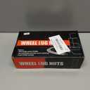 12x1.5 Wheel Lug Nuts, 20PCS Chrome 12mmx1.5 Closed End Bulge Acorn Lug Nut, Cone Seat, 19mm Hex Aftermarket Wheels