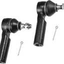 X AUTOHAUX 2pcs Front Outer Tie Rod End Links Steering Tie Rod End Suspension Kit for Ford Escape 2001-2009 for Mazda Tribute 2001-2009 ES3631