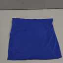 Cocktail Elastic Square Tablecloth Fitted Spandex Stretch Square Table Covers Blue Table Topper 42x42 Inch