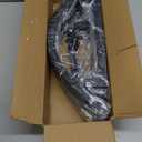 Dicasser Firewood Rack Outdoor and Indoor Firewood Storage, 24 INCH Double Coated Fire Wood Organizer, Waterproof Rustproof Stable Log Holder and Fireplace Decor, Black